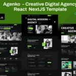 Agenko – Creative Digital Agency NextJS Template