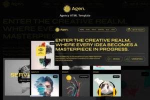 Mua Agenn - Agency HTML Template giá rẻ