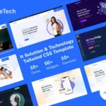 AgileTech – Tailwind CSS Multipurpose IT Solutions