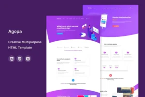 Mua Agopa - Creative Multipurpose HTML Template giá rẻ