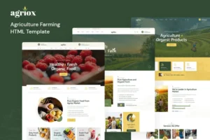 Mua Agriox - Agriculture Farming HTML Template giá rẻ