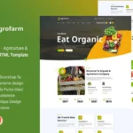 Agrofarm – Agriculture & Organic HTML Template