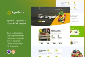 Mua Agrofarm - Agriculture & Organic HTML Template giá rẻ