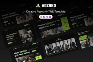 Mua Agznko | Creative Agency HTML giá rẻ