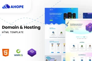 Mua Ahope - Responsive HTML Hosting Template giá rẻ