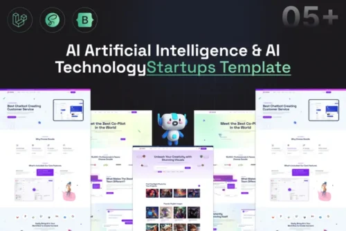 Mua AI Doodle – Laravel 11 AI Technology Template giá rẻ