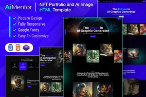 Mua AI Mentor | AI Image Generator HTML Template giá rẻ