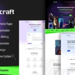 AIcraft – AI Application & Generator HTML Template
