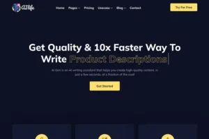 Mua AIlife - AI Content Generator React Template giá rẻ