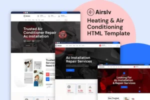 Mua Airslv - Heating & Air Conditioning Services HTML giá rẻ