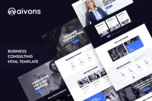Mua Aivons - Business Consulting HTML Template giá rẻ