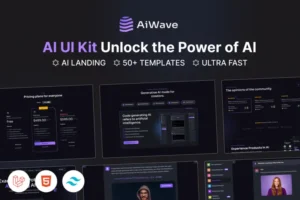 Mua Aiwave – Laravel 11 - AI SaaS Website + Dashboard giá rẻ