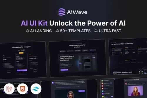 Mua Aiwave – Laravel 11 - AI SaaS Website + Dashboard giá rẻ