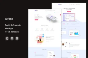 Mua Alfena - SaaS, Software & WebApp Template giá rẻ