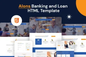 Mua Alons - Banking and Loan HTML Template giá rẻ