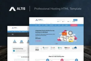 Mua Altis - Professional Hosting HTML Template giá rẻ