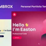 Ambrox – Personal Portfolio Template