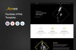 Mua Amee HTML5 Portfolio Template giá rẻ