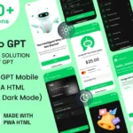 Amigo AI Chat GPT Mobile App PWA HTML Template