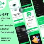 Amigo AI Chatbot GPT Mobile App PWA React Template