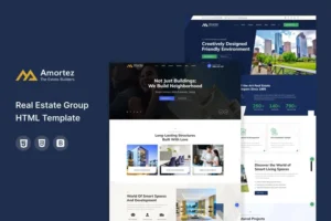 Mua Amortez – Real Estate Group HTML Template giá rẻ