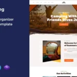 Amping – Camp Organizer HTML Template