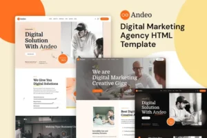 Mua Andeo - Digital Marketing Agency HTML Template giá rẻ