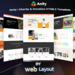 Anity | Charity & Donation HTML5 Template