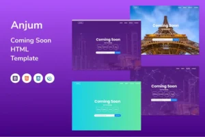 Mua Anjum Coming Soon Template giá rẻ