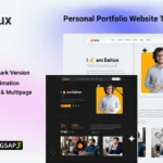 Antux – Personal Portfolio HTML Template
