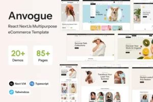 Mua Anvogue – Multipurpose eCommerce React NextJs giá rẻ