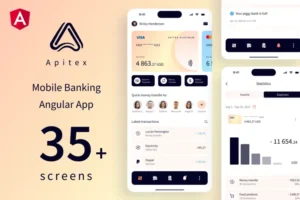 Mua Apitex - Mobile Banking Angular App | PWA giá rẻ