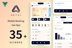 Mua Apitex - Mobile Banking Vue App | PWA giá rẻ