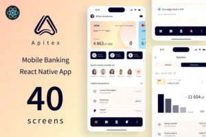 Mua Apitex - React Native Mobile Banking App giá rẻ