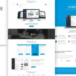 App Landing HTML Template
