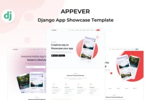 Mua Appever - Django 5 App Showcase Template giá rẻ