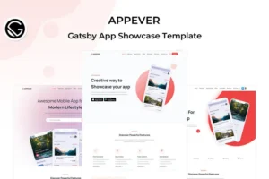 Mua Appever - Gatsby App Landing Template giá rẻ