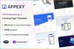 Mua Appexy - PHP Landing Page Template giá rẻ