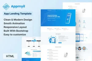 Mua Appmyil - App Landing Template giá rẻ