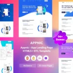 Appnic – App Landing Page HTML Template