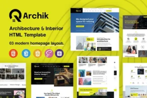 Mua Archik - Architecture & Interior HTML Template giá rẻ
