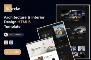 Mua Architecture & Interior Design HTML5 Template giá rẻ