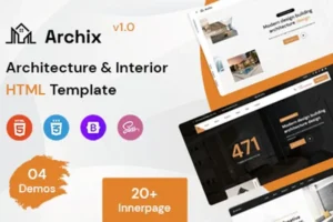 Mua Archix - Architecture & Interior Template giá rẻ