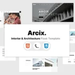 Arcix – Architecture Flask Template