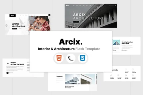 Mua Arcix - Architecture Flask Template giá rẻ