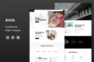 Mua Arcix - Architecture HTML Template giá rẻ