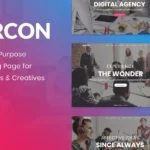 Arcon Studio – Marketing Landing Page