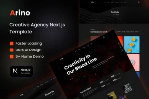 Mua Arino - Creative Agency Nextjs Template giá rẻ