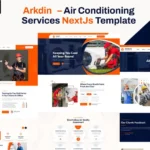 Arkdin – Air Conditioning Services NextJs Templat