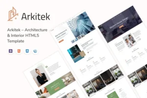 Mua Arkitek – Architecture & Interior HTML5 Template giá rẻ